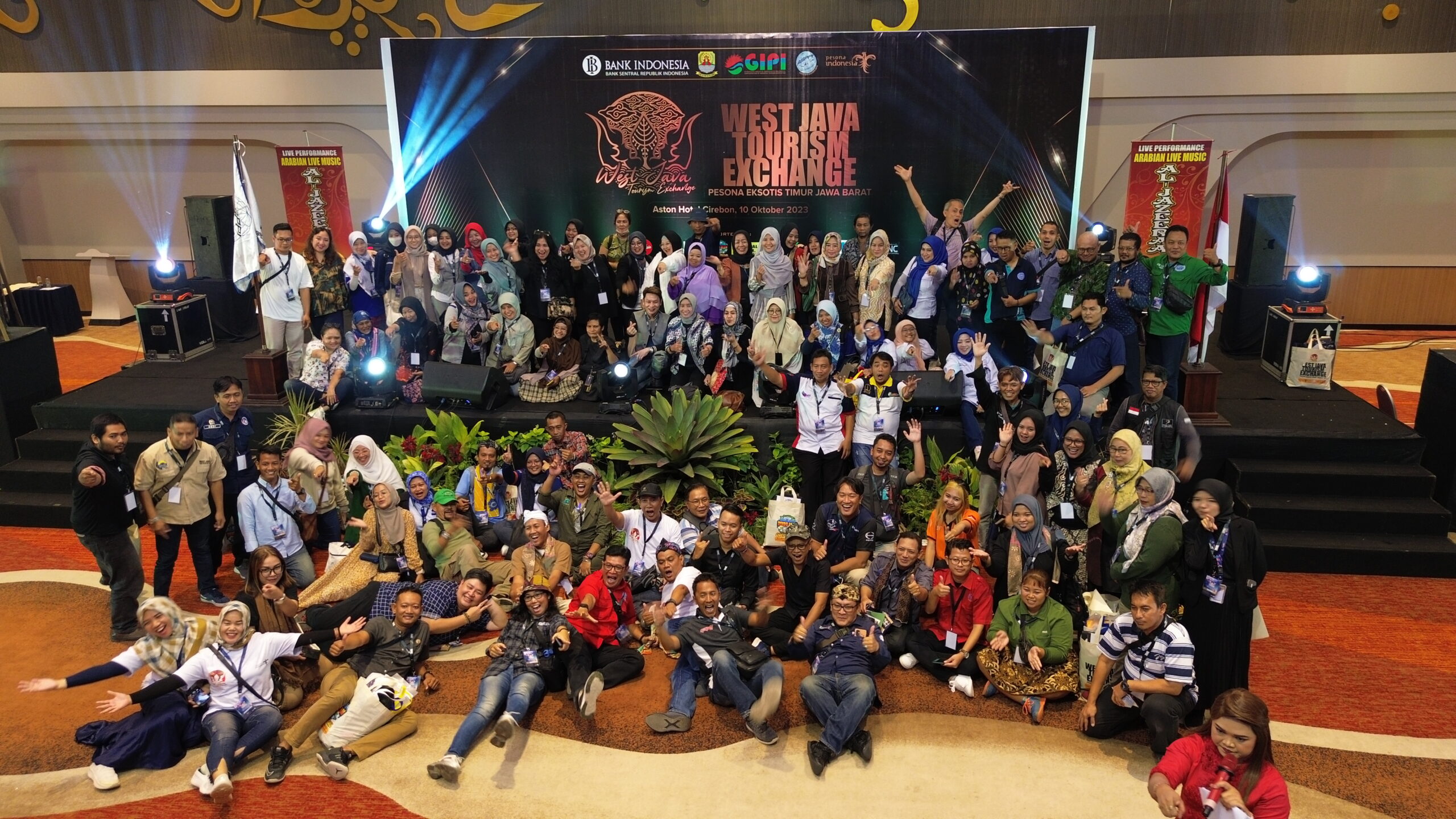 Sejumlah 400 sellers dan Buyers meramaikan West Java Tourism Exchange 2023